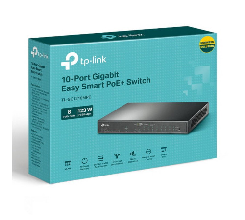 Коммутатор TP-LINK TL-SG1210MPE