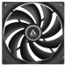 Вентилятор для корпуса Arctic Cooling F12, черный (комплект 5 шт.)