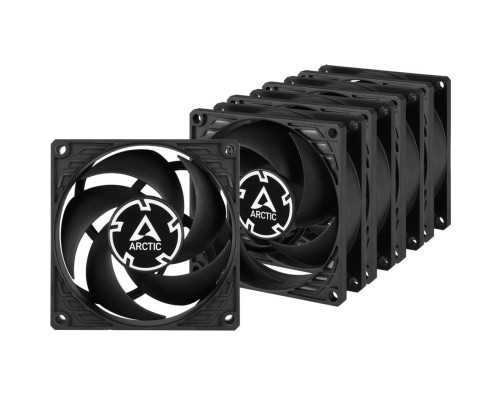 Вентилятор для корпуса ARCTIC Cooling P8 PWM PST, черный (комплект 5 шт.) Вентилятор для корпуса ARCTIC Cooling P8 PWM PST, черный (комплект 5 шт.)