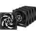 Вентилятор для корпуса ARCTIC Cooling P8 PWM PST, черный (комплект 5 шт.)
