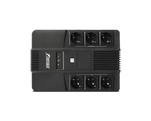 Источник бесперебойного питания Powerman BRICK 600, черный Источник бесперебойного питания Powerman BRICK 600, черный