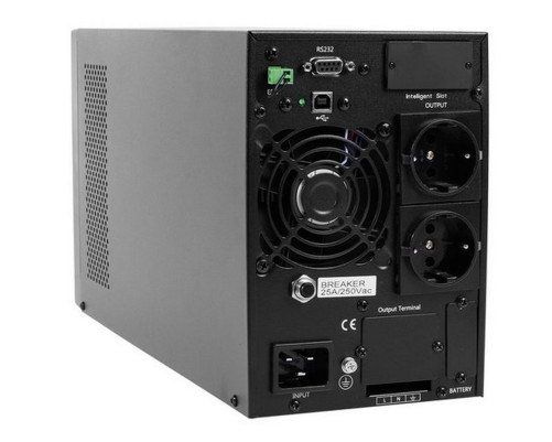 Источник бесперебойного питания Powerman Online 3000 Plus, черный
