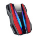 Жесткий диск внешний 1TB ADATA HD770G, RGB, черный/красный