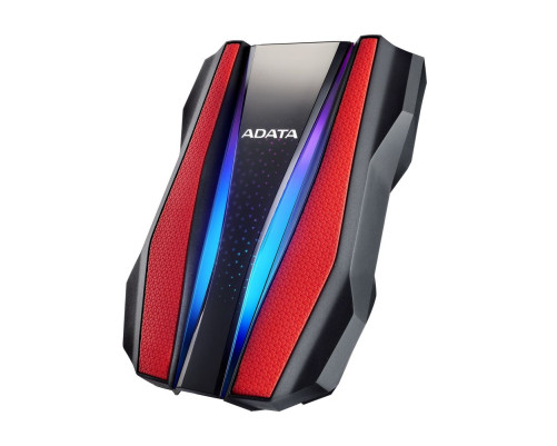 Жесткий диск внешний 1TB ADATA HD770G, RGB, черный/красный Жесткий диск внешний 1TB ADATA HD770G, RGB, черный/красный