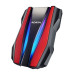 Жесткий диск внешний 1TB ADATA HD770G, RGB, черный/красный