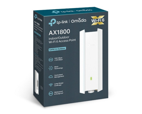 Точка доступа Wi-Fi TP-LINK EAP610-Outdoor, белый
