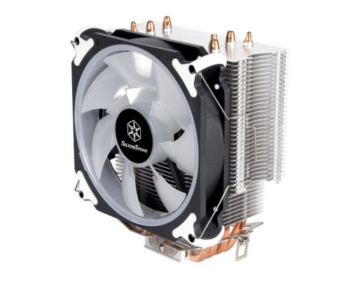 Вентилятор для процессора Silverstone Argon AR12-RGB, черный Вентилятор для процессора Silverstone Argon AR12-RGB, черный