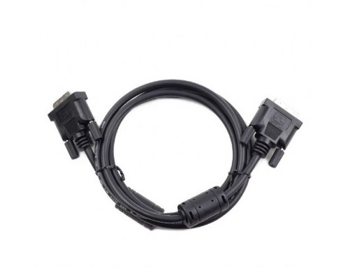 Кабель DVI-D dual link Cablexpert CC-DVI2-BK-6, 25M/25M, 1.8 м, черный, экран, феррит. кольца Кабель DVI-D dual link Cablexpert CC-DVI2-BK-6, 25M/25M, 1.8 м, черный, экран, феррит. кольца