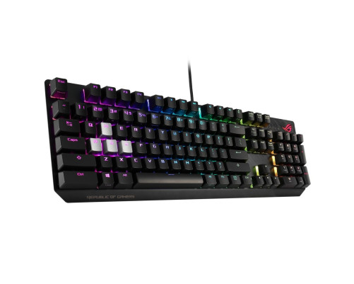 Клавиатура проводная игровая ASUS XA02 ROG STRIX SCOPE ROG NX Red ABS, черный Клавиатура проводная игровая ASUS XA02 ROG STRIX SCOPE ROG NX Red ABS, черный