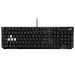 Клавиатура проводная игровая ASUS XA02 ROG STRIX SCOPE ROG NX Red ABS, черный