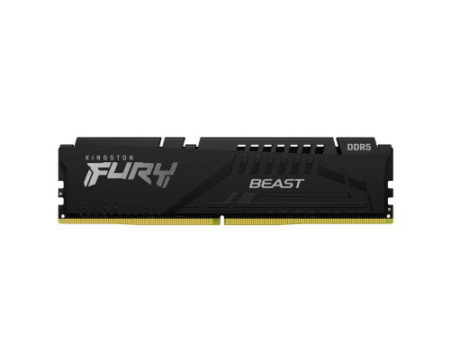 Модуль оперативной памяти Kingston 16GBDDR5 5200 DIMM FURY Beast Black Gaming Memory KF552C40BB-16 Non-ECC, CL40, 1.25V, KF552C40BB-16 1RX8, RTL, (324372) Модуль оперативной памяти Kingston 16GBDDR5 5200 DIMM FURY Beast Black Gaming Memory KF552C40BB-16 Non-ECC, CL40, 1.25V, KF552C40BB-16 1RX8, RTL, (324372)