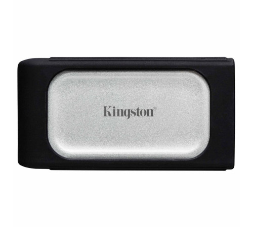 Внешний накопитель SSD 1TB Kingston SXS2000, USB 3.2 Gen 2x2, серебристый