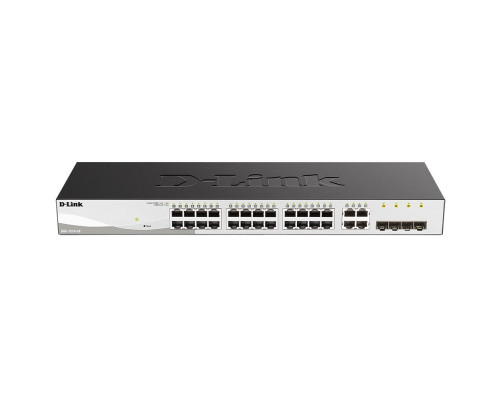 Коммутатор D-Link DGS-1210-28/F3A, черный