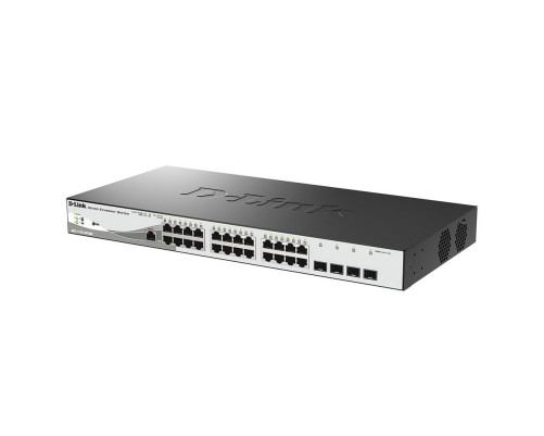 Коммутатор D-Link DGS-1210-28P/ME/B2A, черный