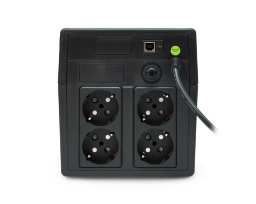 Источник бесперебойного питания Powerman Back Pro 1050Plus, черный Источник бесперебойного питания Powerman Back Pro 1050Plus, черный