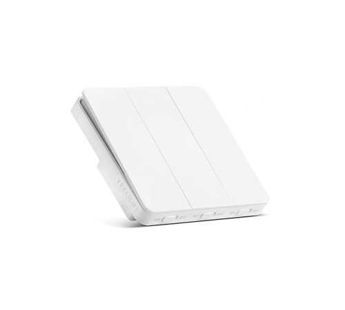 Умный выключатель Yeelight Smart Switch Light YLKG14YL, три клавиши, белый