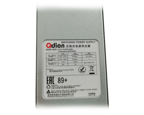 Блок питания 300 Вт Qdion U1A-K10300-DRB