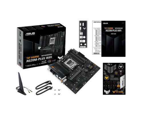 Материнская плата ASUS TUF GAMING A620M-PLUS WIFI (AM5) Материнская плата ASUS TUF GAMING A620M-PLUS WIFI (AM5)