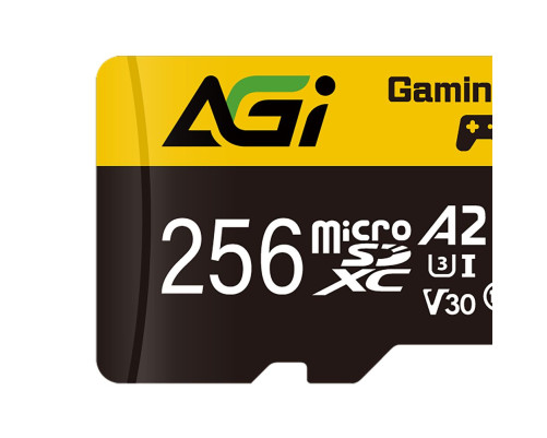 Карта памяти microSDXC 256GB AGI AGI256GGSTF138 UHS-I Class 10 /V30/A2, с адаптером Карта памяти microSDXC 256GB AGI AGI256GGSTF138 UHS-I Class 10 /V30/A2, с адаптером