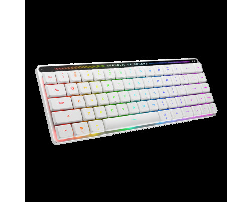 Клавиатура беспроводная игровая ASUS M603 FALCHION RX LP/RLRD/RU (RUS), белый Клавиатура беспроводная игровая ASUS M603 FALCHION RX LP/RLRD/RU (RUS), белый