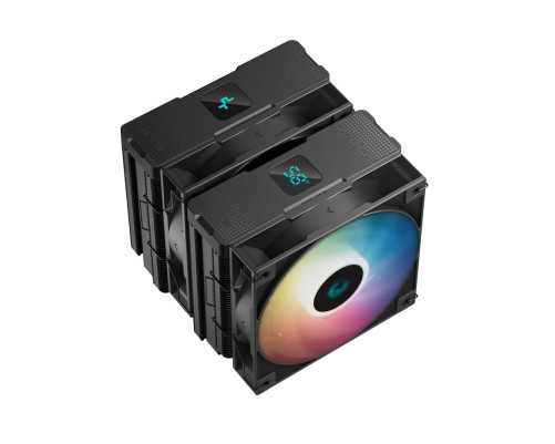 Вентилятор для процессора Deepcool AG620 DIGITAL BK ARGB, черный Вентилятор для процессора Deepcool AG620 DIGITAL BK ARGB, черный