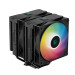Вентилятор для процессора Deepcool AG620 DIGITAL BK ARGB, черный