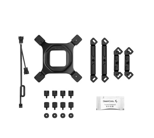 Вентилятор для процессора Deepcool AG620 DIGITAL BK ARGB, черный