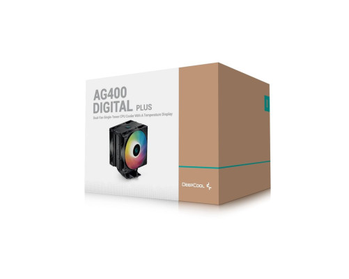 Вентилятор для процессора Deepcool AG400 DIGITAL PLUS R-AG400-BKADMP-G-1 Вентилятор для процессора Deepcool AG400 DIGITAL PLUS R-AG400-BKADMP-G-1