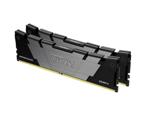 Модуль оперативной памяти Kingston 16GB DDR4 4266 FURY Renegade RGB Black XMP Non-ECC Unbuffered DIMM (Kit 2*8gb) 1RX8 19-26-26 1.4V 288-pin 8Gbit