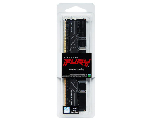 Модуль оперативной памяти Kingston 32GB DDR5 6000 FURY Renegade Pro RDIMM Black XMP ECC Registered DIMM (Single Module) 1RX4 32-38-38 1.35V 288-pin 16Gbit Модуль оперативной памяти Kingston 32GB DDR5 6000 FURY Renegade Pro RDIMM Black XMP ECC Registered DIMM (Single Module) 1RX4 32-38-38 1.35V 288-pin 16Gbit