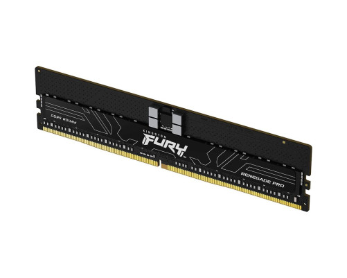 Модуль оперативной памяти Kingston 16GB DDR5 6400 FURY Renegade Pro RDIMM Black EXPO ECC Registered DIMM (Single Module) 1RX8 32-39-39 1.4V 288-pin 16Gbit Модуль оперативной памяти Kingston 16GB DDR5 6400 FURY Renegade Pro RDIMM Black EXPO ECC Registered DIMM (Single Module) 1RX8 32-39-39 1.4V 288-pin 16Gbit