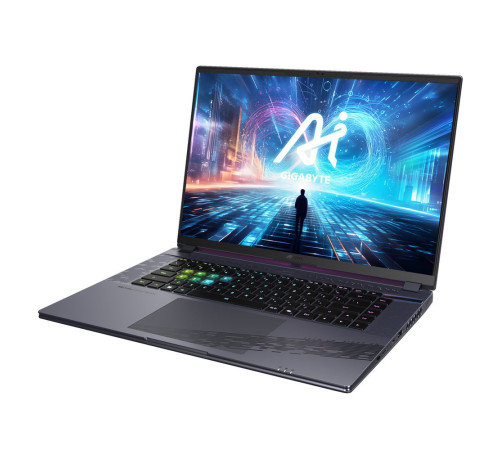 Ноутбук AORUS 16X ASG Intel Core i9-14900HX 32Gb/SSD1Tb/RTX 4070 8Gb/16"/IPS/QHD+/165Hz/NoOS/Grey (ASG-63KZC64SD)