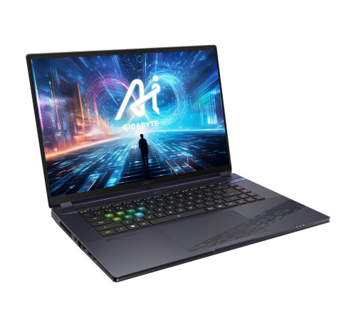 Ноутбук AORUS 16X ASG Intel Core i7-14650HX 16Gb/SSD1Tb/RTX 4070 8Gb/16"/IPS/QHD+/165Hz/NoOS/Grey (ASG-53KZC54SD)