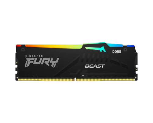 Модуль оперативной памяти Kingston 16GB DDR5-5600 (Kit of 2) FURY Beast RGB EXPO KF556C36BBEAK2-16 Модуль оперативной памяти Kingston 16GB DDR5-5600 (Kit of 2) FURY Beast RGB EXPO KF556C36BBEAK2-16