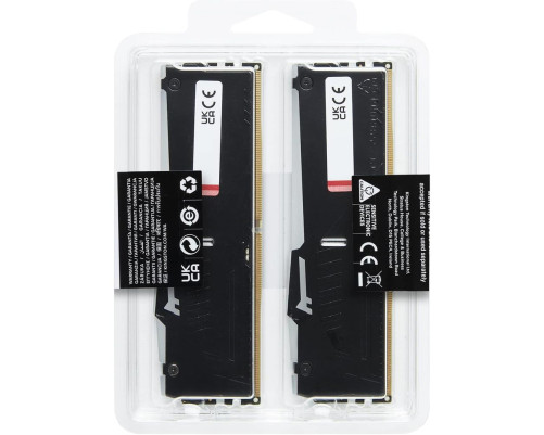 Модуль оперативной памяти Kingston 16GB DDR5-5600 (Kit of 2) FURY Beast RGB EXPO KF556C36BBEAK2-16 Модуль оперативной памяти Kingston 16GB DDR5-5600 (Kit of 2) FURY Beast RGB EXPO KF556C36BBEAK2-16