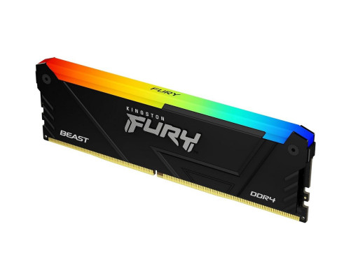Модуль оперативной памяти Kingston 32GB DDR4-2666 FURY Beast RGB KF426C16BB2A/32 Модуль оперативной памяти Kingston 32GB DDR4-2666 FURY Beast RGB KF426C16BB2A/32