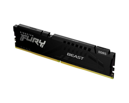Модуль оперативной памяти Kingston 32GB DDR5 5200 DIMM FURY Beast Black EXPO Non-ECC Unbuffered  2RX8 36-40-40 1.25V 288-pin 16Gbit