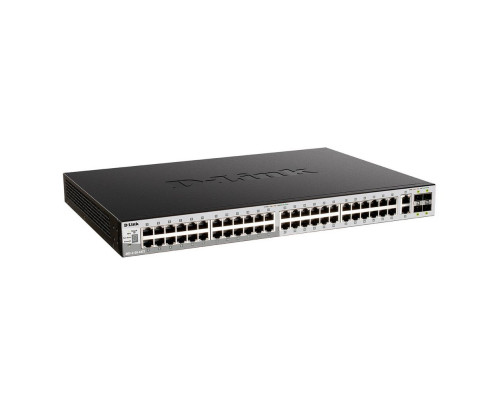 Коммутатор D-Link DGS-3130-54PS/B2A, черный Коммутатор D-Link DGS-3130-54PS/B2A, черный