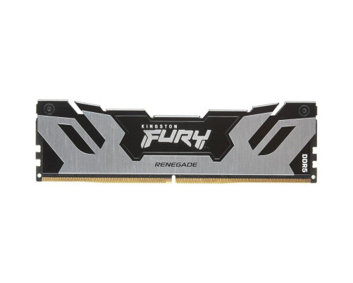 Модуль оперативной памяти Kingston 64GB DDR5 6400 FURY Renegade Silver/Black XMP Non-ECC Unbuffered DIMM (Kit 2*32gb) 2RX8 32-39-39 1.4V 288-pin 16Gbit