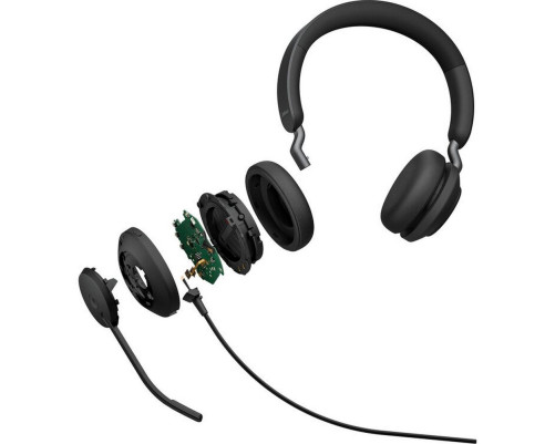 Гарнитура проводная Jabra Evolve2 40 SE, USB-C, MS Stereo Гарнитура проводная Jabra Evolve2 40 SE, USB-C, MS Stereo