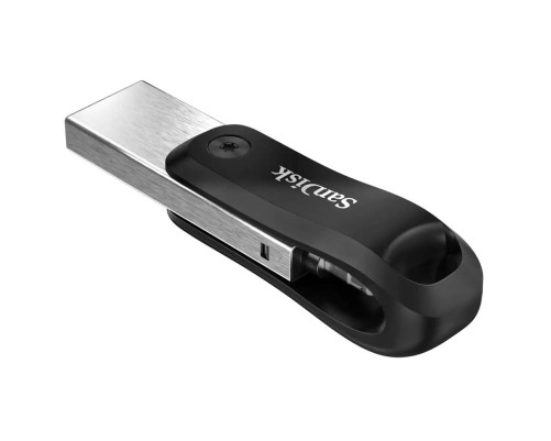 USB накопитель 128GB SanDisk iXpand USB 3.2 Gen 1, черный/серебристый USB накопитель 128GB SanDisk iXpand USB 3.2 Gen 1, черный/серебристый