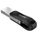 USB накопитель 128GB SanDisk iXpand USB 3.2 Gen 1, черный/серебристый