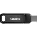 USB накопитель 32GB SanDisk Ultra Dual Drive Go, USB 3.2, черный