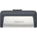 USB накопитель 128GB SanDisk Ultra Dual USB 3.2 Gen 1, черный/серебристый