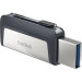 USB накопитель 128GB SanDisk Ultra Dual USB 3.2 Gen 1, черный/серебристый
