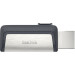 USB накопитель 128GB SanDisk Ultra Dual USB 3.2 Gen 1, черный/серебристый