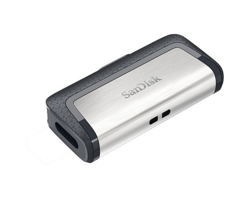 USB накопитель 128GB SanDisk Ultra Dual USB 3.2 Gen 1, черный/серебристый USB накопитель 128GB SanDisk Ultra Dual USB 3.2 Gen 1, черный/серебристый