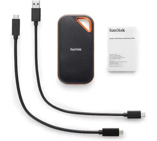Внешний накопитель SSD 4TB SanDisk Extreme PRO, USB 3.2, черный
