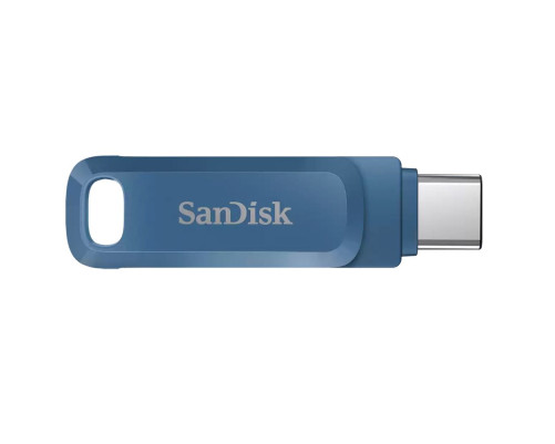 USB накопитель 128GB SanDisk Ultra Dual USB 3.2 Gen 1, синий USB накопитель 128GB SanDisk Ultra Dual USB 3.2 Gen 1, синий