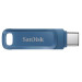 USB накопитель 128GB SanDisk Ultra Dual USB 3.2 Gen 1, синий